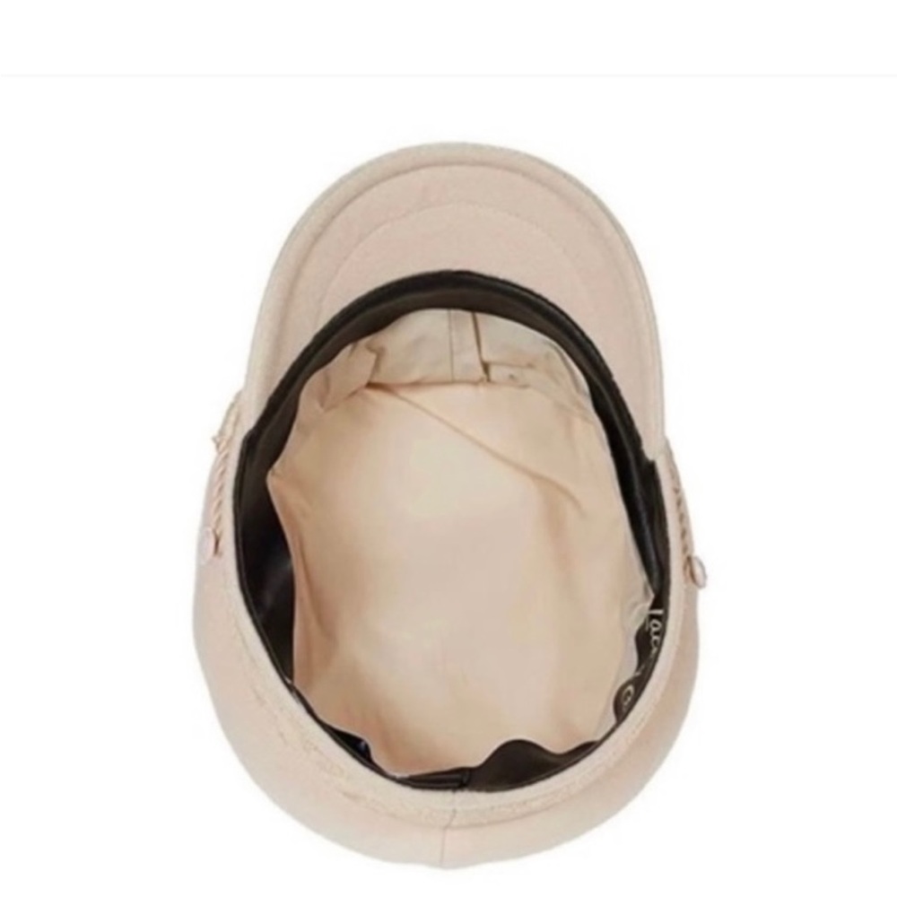 REVOLVE Chic Neutral/Gold Hat NEW - Picture 4 of 4